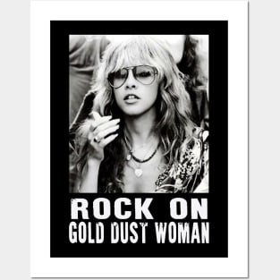 STEVIE - ROCK ON GOLD DUST WOMAN Posters and Art